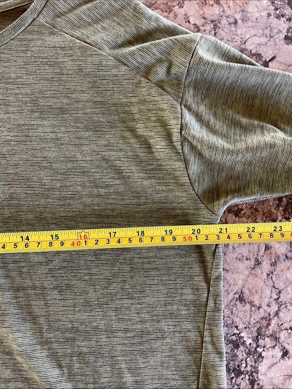 REI Co-op Olive Green Short Sleeve Crew Tee - Picture 7 of 8